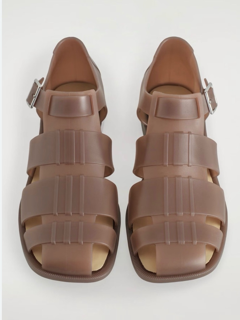 COS Jelly Fisherman Sandals size 40